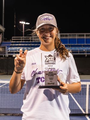 Image post by @tcuwomenstennis on Instagram