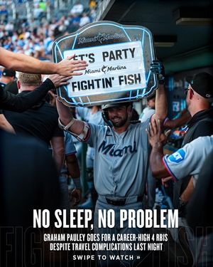 Image post by @marlins on Instagram