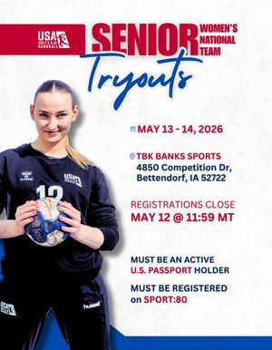 Image post by @usahandballwnt on Instagram