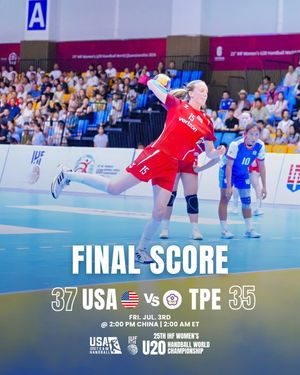 Image post by @usahandballwnt on Instagram