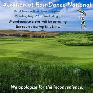 Image post by @raindancenationalresortgolf on Instagram