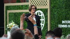 Video post by @tennishalloffame on YouTube