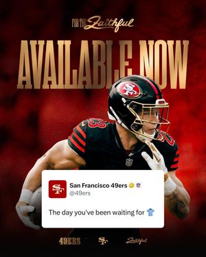 Image post by @thesfniners on Instagram