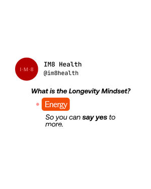 Image post by @im8health on Instagram