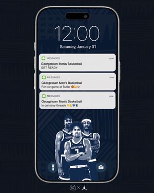 Image post by @georgetownhoops on Instagram