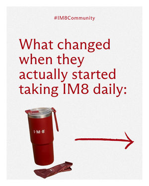 Image post by @im8health on Instagram