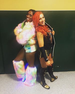 Image post by @beckylynchwwe on Instagram
