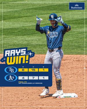 Image post by @RaysBaseball on Twitter