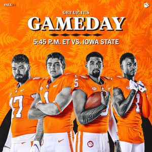 Image post by @ClemsonFB on Twitter