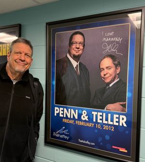 Image post by @pennandtellerlive on Instagram