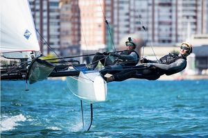 Image post by @tarapacheco_sailing on Instagram
