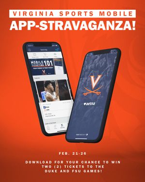 Image post by @VirginiaSports on Twitter