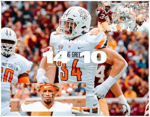 Image post by @bgsufootball on Instagram