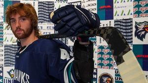 Image post by @uncwhockey on Instagram