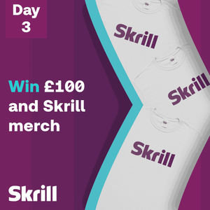 Image post by @skrill on Twitter