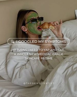 Image post by @theskinscientist on Instagram