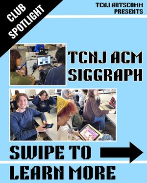 Image post by @tcnj_artscomm on Instagram