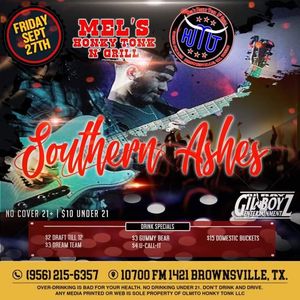 Image post by @SouthernAshesMusic on Facebook