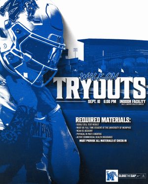 Image post by @memphisfootball on Instagram