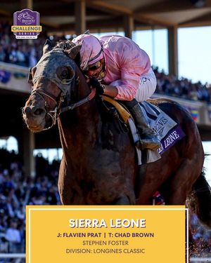 Image post by @breederscup on Instagram