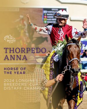 Image post by @breederscup on Instagram