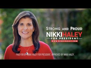 Video post by @NikkiHaley on YouTube