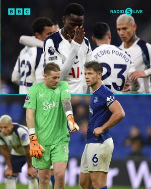 Image post by @5liveSport on Twitter