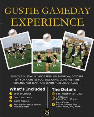 Image post by @gustavusdanceteam on Instagram