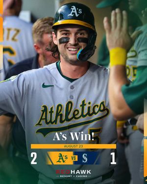 Image post by @Athletics on Twitter