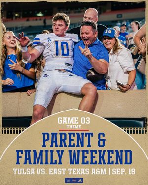 Image post by @tulsa_football on Instagram