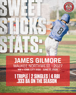Image post by @iowasticksbaseball on Instagram
