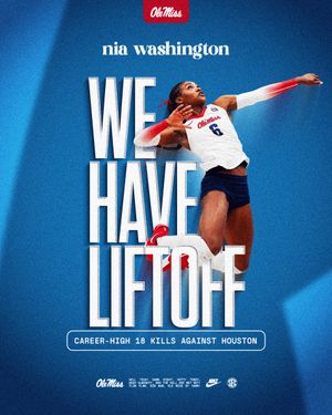 Image post by @OleMissVB on Twitter