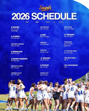 Image post by @marymount_wlax on Instagram