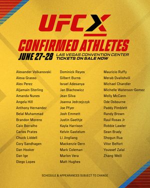 Image post by @ufc on Threads