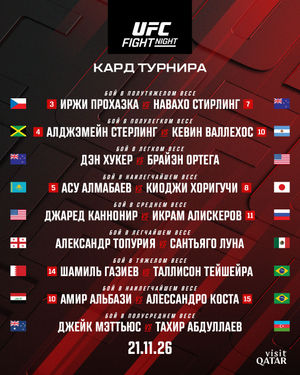 Image post by @ufceurasia on Instagram