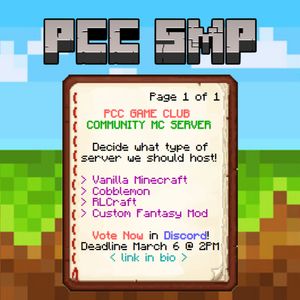 Image post by @pccgameclub on Instagram