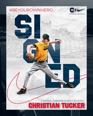 Image post by @CatawbaBaseball on Twitter