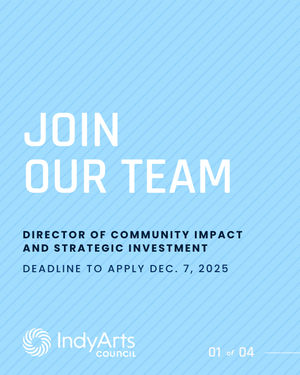Image post by @artscouncilindy on Instagram