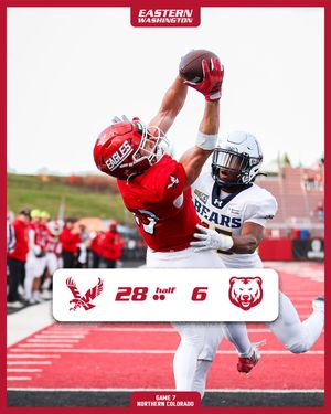 Image post by @ewu_football on Instagram