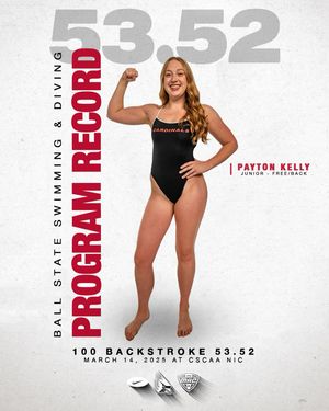 Image post by @ballstateswimanddive on Instagram