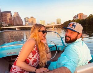 Image post by @retroboatrentalsatx on Facebook