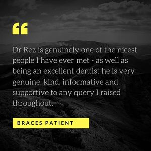 Image post by @drrezdental on Facebook