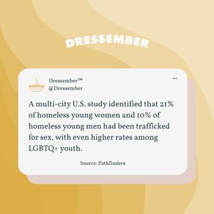 Image post by @dressember on Instagram
