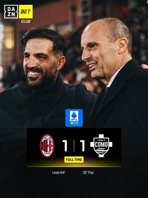 Image post by @dazn_it on Instagram