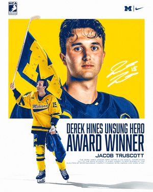 Image post by @umichhockey on Instagram