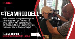 Image post by @RiddellSports on Twitter