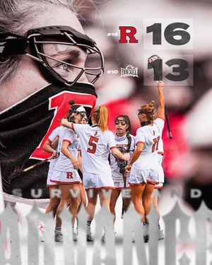 Image post by @rutgerswomenslacrosse on Instagram