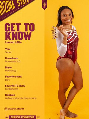 Image post by @sundevilgymnastics on Instagram
