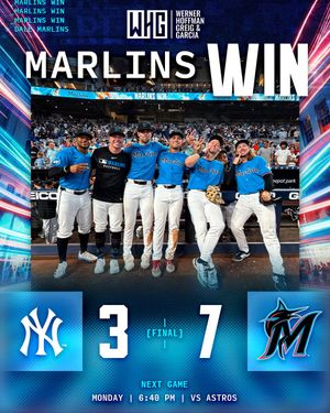 Image post by @Marlins on Twitter