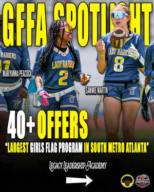 Image post by @girlsflagfootballalliance on Instagram